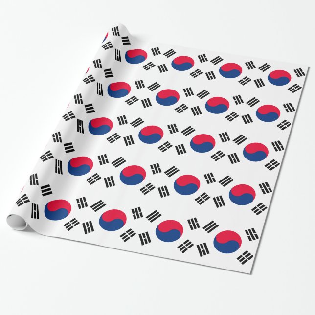 Papel De Regalo Corea del Sur (Desenrollado)