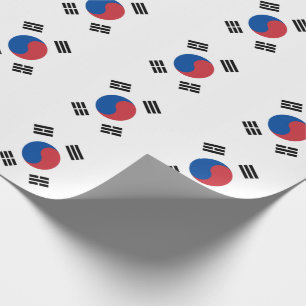 Papel De Regalo Corea del Sur Seúl Asia Bandera coreana Viajes