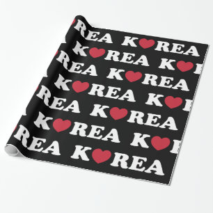 Papel De Regalo Corea Love Heart Wraping Paper