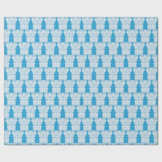 Papel De Regalo Corintios azules de bodas