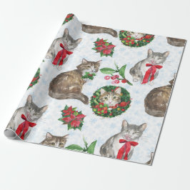 Papel De Regalo Corona de gato adorable