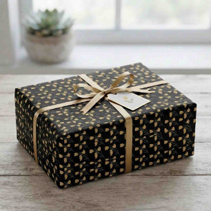 Papel De Regalo Corona floral vintage de bayas Boho botánico