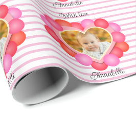 Papel De Regalo Cortesía foto de San Valentín