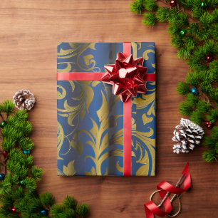 Papel De Regalo Cortinas doradas 1