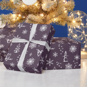 Papel de regalo Cosas de Invierno - Higo + Nieve