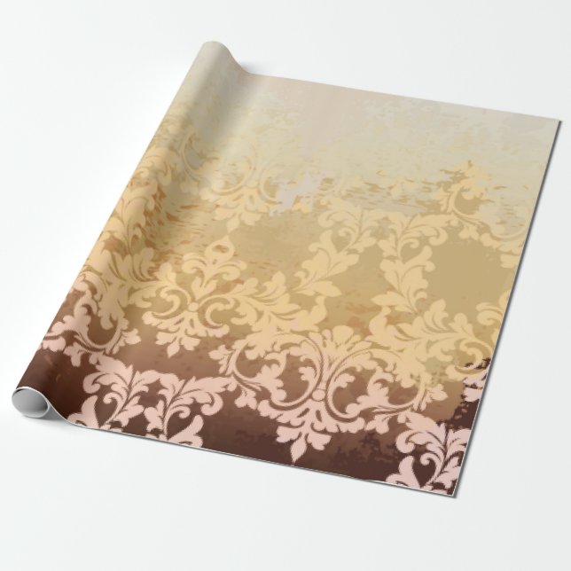 Papel De Regalo cosecha barroca  (Desenrollado)