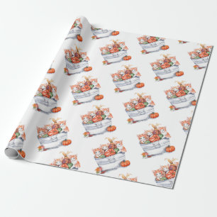 Papel De Regalo Cosecha gatitos