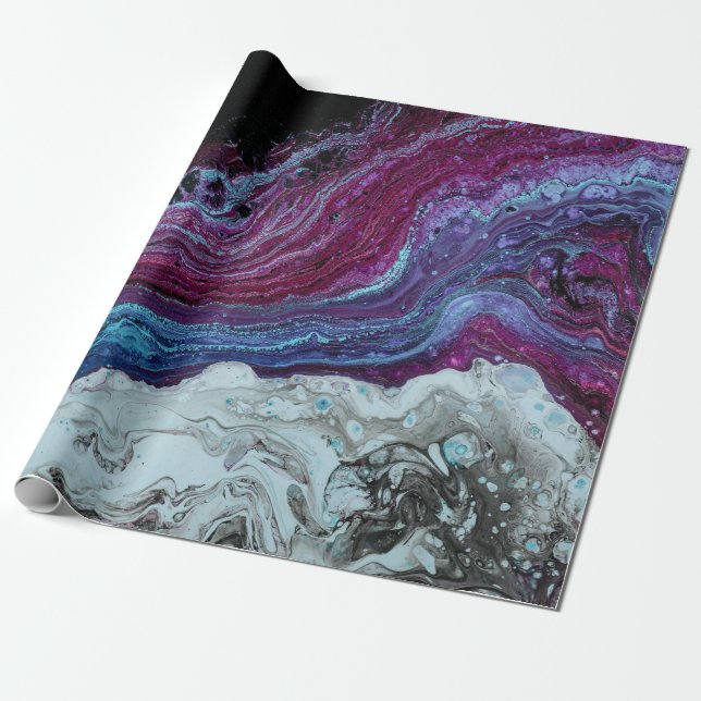 Papel De Regalo Cosmos (Desenrollado)