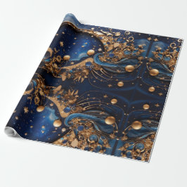 Papel De Regalo Cosmos celestes - Encantador