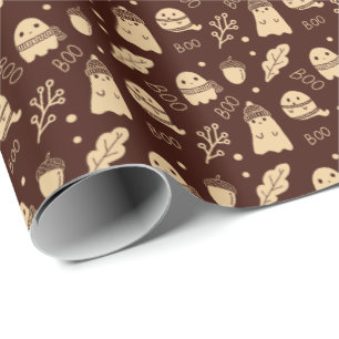 Papel De Regalo Cosy Fantasma De Caída