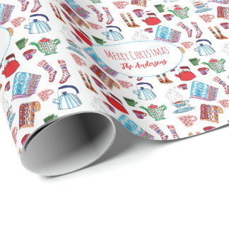 Papel De Regalo Cosy Hygge Navidades personalizados