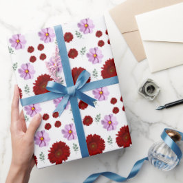 Papel De Regalo Cottagecore floral bouquet wallpaper