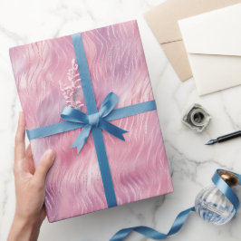 Papel De Regalo Cotton Candy Pink