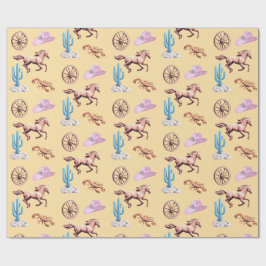 Papel De Regalo Cottoncandy Western Theme Cowgirl Party Art