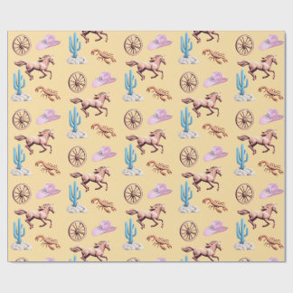 Papel De Regalo Cottoncandy Western Theme Cowgirl Party Art