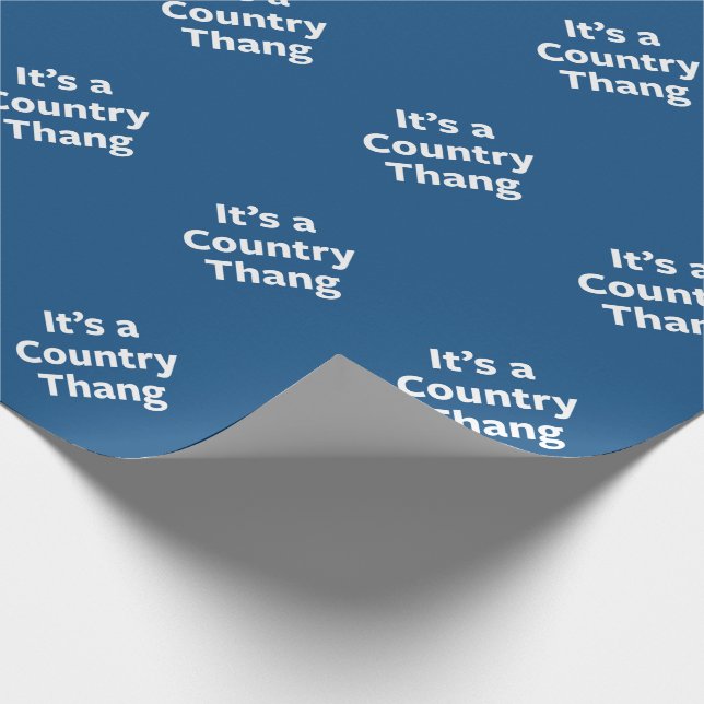 Papel De Regalo Country Thang (Esquina)