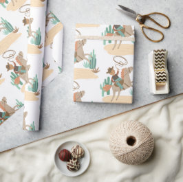 Papel De Regalo Cowboy Baby Boy Shower