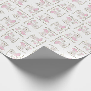 Papel De Regalo Cowboy Baby Shower Country Western Blue Boy