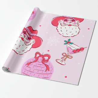 Papel De Regalo Cowboy Santa Holiday Fun