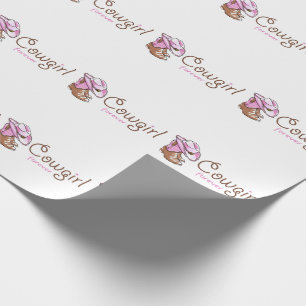 Papel De Regalo Cowgirl Forever