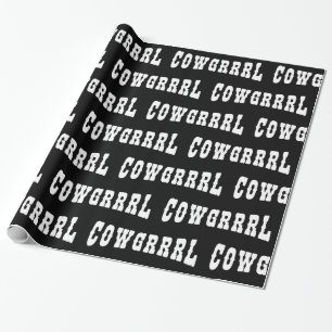 PAPEL DE REGALO COWGRRRL