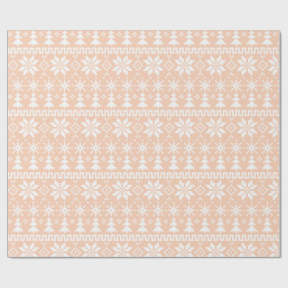 Papel De Regalo Cozy Fair Isle