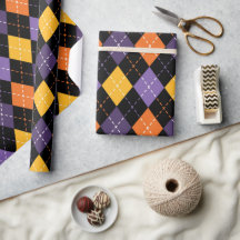 Crafty Black and Naranja Halloween Stitling