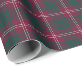 Papel De Regalo Crawford Clan Tartan