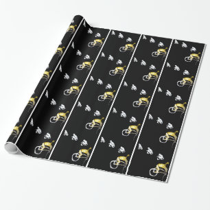 Papel De Regalo ¡Crazy Bikers en la oscuridad! Bicicleta