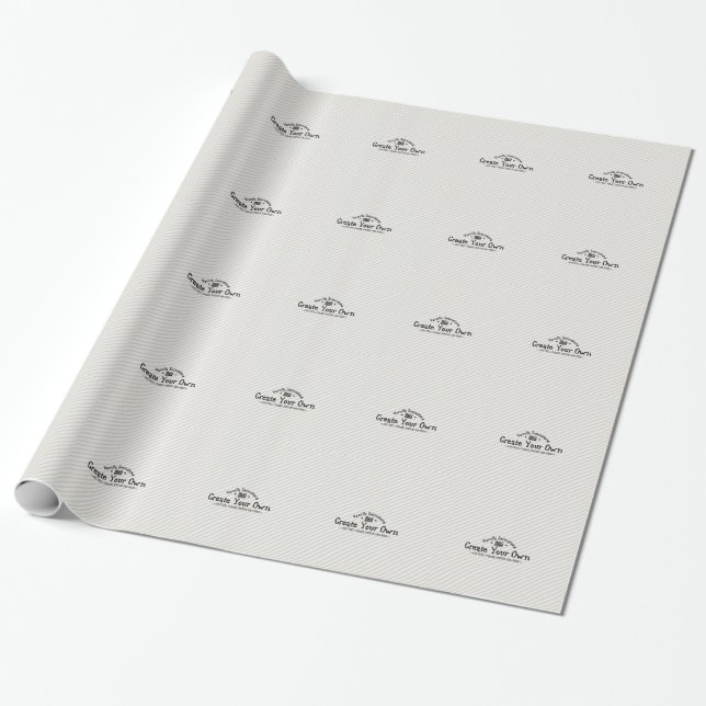 Papel De Regalo Crea el tuyo propio (Desenrollado)