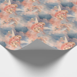 Papel De Regalo Crea tu propio Angel Blanco de Peach