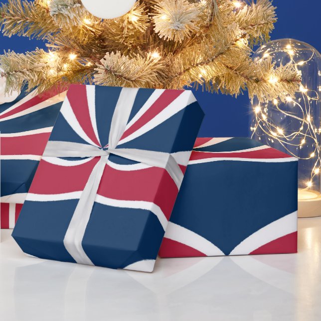 Papel De Regalo Crea tu propio arte en los países de la bandera bl (Vacaciones)