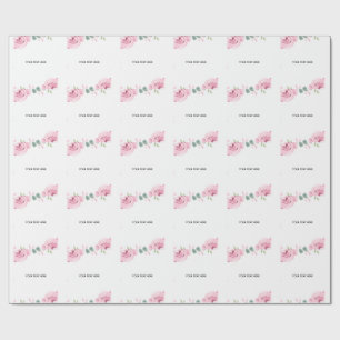 Papel De Regalo Crea tu propio borde floral