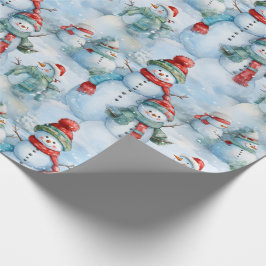 Papel De Regalo Crea tu propio campo de nieve