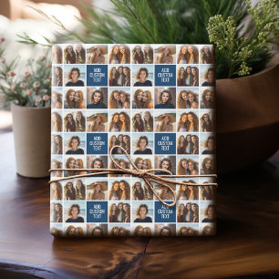 Papel De Regalo Crea tu propio collage de Instagram con monograma
