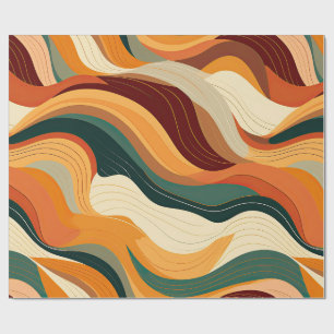 Papel De Regalo Crea tus Propias Olas de Calor del Verano Dorado