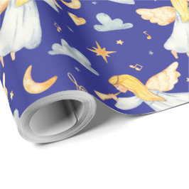 Papel De Regalo Crea tus Propios Ángeles Trompeteros con Elección 