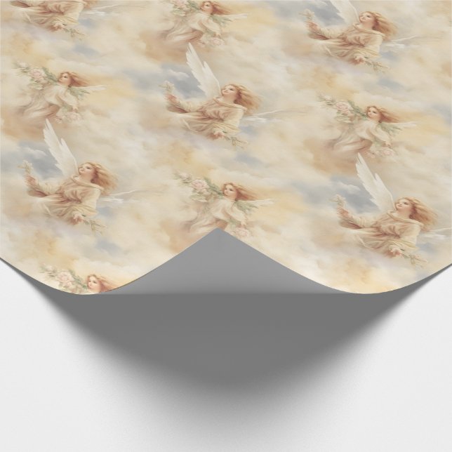 Papel De Regalo Crea tus propios ángulos de época dorada (Esquina)