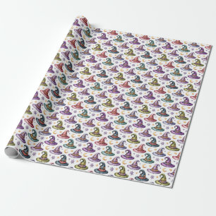 Papel De Regalo Crea tus propios sombreros de bruja Ostara celesti