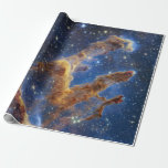 Papel De Regalo creación de pilares Webb Space Telescope science n<br><div class="desc">creación de pilares Webb Ciencia del telescopio espacial nasa galaxia astronomía del universo</div>