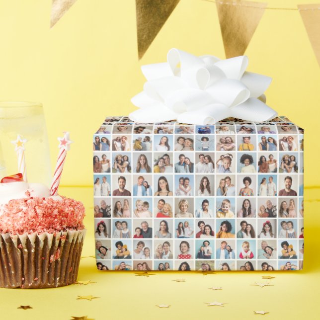 Papel De Regalo Crear su propio Collage de fotos 64 (Fiesta de cumpleaños )