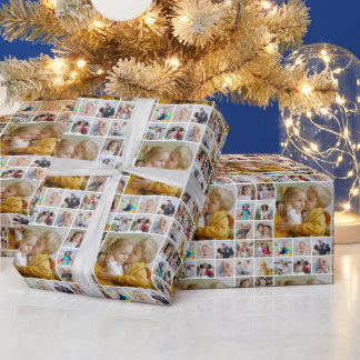 Papel De Regalo Crear su propio Collage de fotos de 17