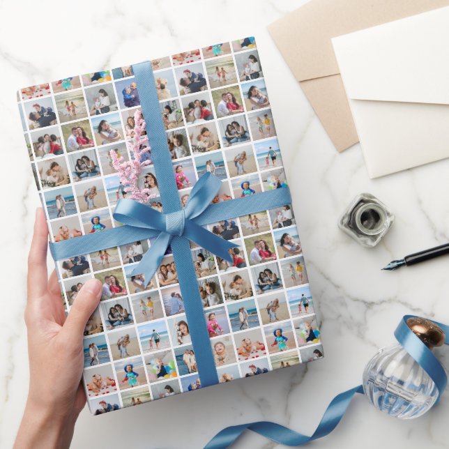 Papel De Regalo Crear su propio Collage de fotos de 25 (Regalar)