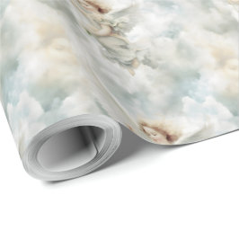 Papel De Regalo Crear sus propios ángulos blancos románticos