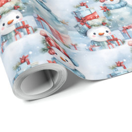 Papel De Regalo Crear sus propios presentes en la nieve