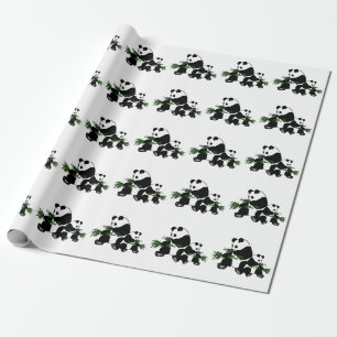 Papel De Regalo Crecer en Panda