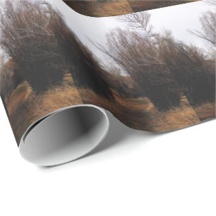 Papel De Regalo Crecimiento excesivo de la Bannack