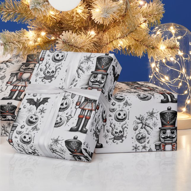 Papel De Regalo Creepe Nutcracker (Vacaciones)