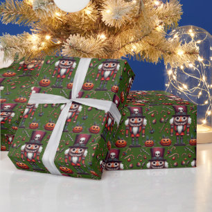 Papel De Regalo Creepe Nutcracker