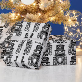 Papel De Regalo Creepe Nutcracker